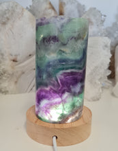 Load image into Gallery viewer, Rainbow Fluorite Lamp