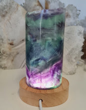 Load image into Gallery viewer, Rainbow Fluorite Lamp