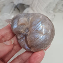 Load image into Gallery viewer, Moonstone Sleeping Cat