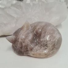 Load image into Gallery viewer, Moonstone Sleeping Cat