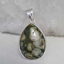 Load image into Gallery viewer, Australian Rainforest Jasper Sterling Silver Pendant