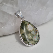 Load image into Gallery viewer, Australian Rainforest Jasper Sterling Silver Pendant