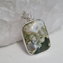 Load image into Gallery viewer, Australian Rainforest Jasper Sterling Silver Pendant