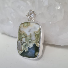 Load image into Gallery viewer, Australian Rainforest Jasper Sterling Silver Pendant