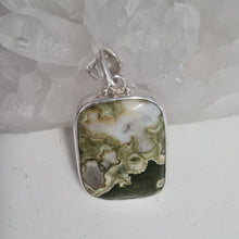 Load image into Gallery viewer, Australian Rainforest Jasper Sterling Silver Pendant
