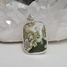 Load image into Gallery viewer, Australian Rainforest Jasper Sterling Silver Pendant