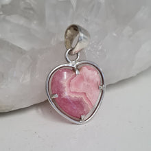 Load image into Gallery viewer, Rhodochrosite Sterling Silver Pendant