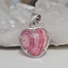 Load image into Gallery viewer, Rhodochrosite Sterling Silver Pendant