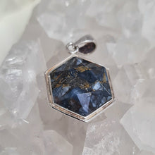 Load image into Gallery viewer, Pietersite Sterling Silver Pendant