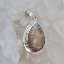 Load image into Gallery viewer, Rutile Quartz Sterling Silver Pendant