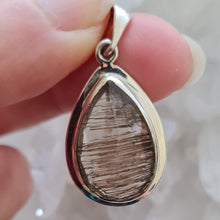 Load image into Gallery viewer, Rutile Quartz Sterling Silver Pendant