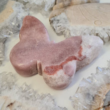 Load image into Gallery viewer, Pink Amethyst Butterfly