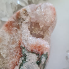 Load image into Gallery viewer, Pink Amethyst Butterfly with Green Jasper inclusions