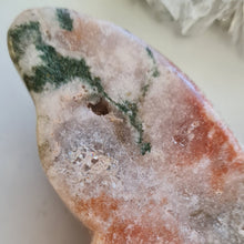 Load image into Gallery viewer, Pink Amethyst Butterfly with Green Jasper inclusions