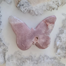 Load image into Gallery viewer, Pink Amethyst Butterfly