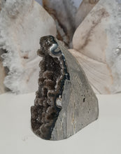 Load image into Gallery viewer, Red Amethyst with Stalactite Eyes Cutbase