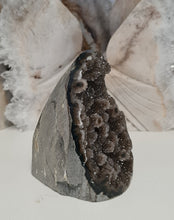 Load image into Gallery viewer, Red Amethyst with Stalactite Eyes Cutbase