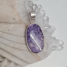 Load image into Gallery viewer, Charoite Sterling Silver Pendant