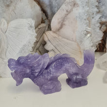 Load image into Gallery viewer, Purple Fluorite Dragon
