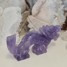 Load image into Gallery viewer, Purple Fluorite Dragon
