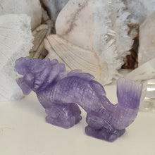 Load image into Gallery viewer, Purple Fluorite Dragon