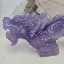 Load image into Gallery viewer, Purple Fluorite Dragon