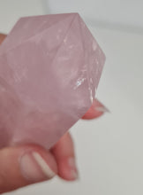 Load image into Gallery viewer, Rose Quartz Wand in Stand