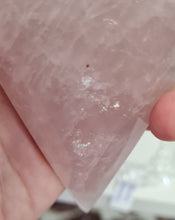 Load image into Gallery viewer, Rose Quartz Diamond with Stand
