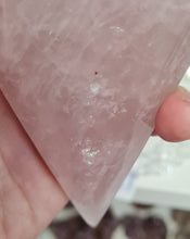 Load image into Gallery viewer, Rose Quartz Diamond with Stand