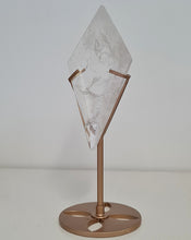 Load image into Gallery viewer, Clear Quartz Diamond with Stand