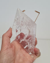 Load image into Gallery viewer, Clear Quartz Diamond with Stand