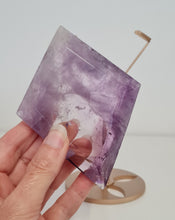 Load image into Gallery viewer, Amethyst Diamond with Stand