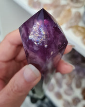 Load image into Gallery viewer, Fluorite Wand in Stand