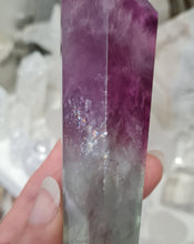 Load image into Gallery viewer, Fluorite Wand in Stand