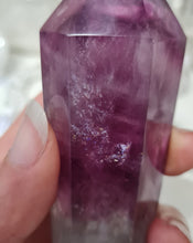 Load image into Gallery viewer, Fluorite Wand in Stand
