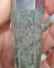 Load image into Gallery viewer, Fluorite Wand in Stand