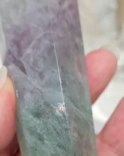 Load image into Gallery viewer, Fluorite Wand in Stand