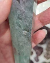 Load image into Gallery viewer, Fluorite Wand in Stand