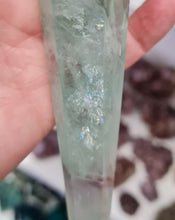 Load image into Gallery viewer, Fluorite Wand in Stand