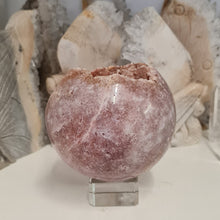 Load image into Gallery viewer, Pink Amethyst Sphere
