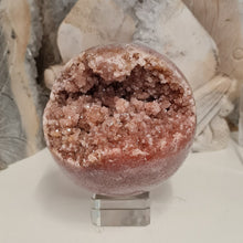 Load image into Gallery viewer, Pink Amethyst Sphere