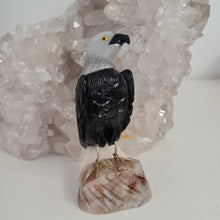 Load image into Gallery viewer, Gemstone Carved Eagle
