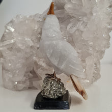 Load image into Gallery viewer, Gemstone Carved Cockatoo