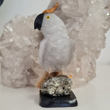 Load image into Gallery viewer, Gemstone Carved Cockatoo