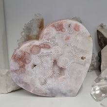 Load image into Gallery viewer, Pink Amethyst Heart