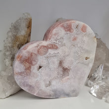 Load image into Gallery viewer, Pink Amethyst Heart