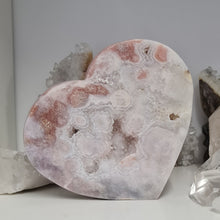 Load image into Gallery viewer, Pink Amethyst Heart
