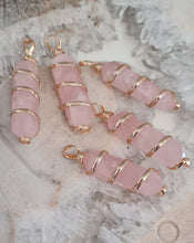 Load image into Gallery viewer, Rose Quartz Pendant