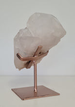 Load image into Gallery viewer, Quartz Cluster on stand