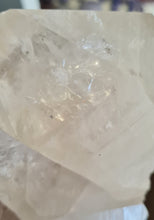 Load image into Gallery viewer, Quartz Cluster on stand